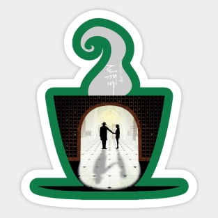 Tea Room Sticker